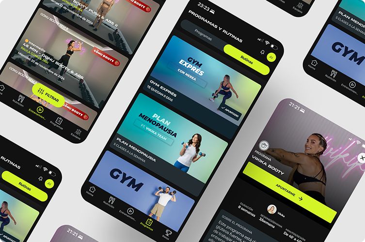 Imagen del proyecto Diseño iconos y assests para plataforma de entrenamiento.