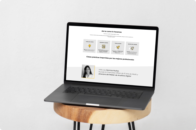 Imagen del proyecto Rediseño web de educación.