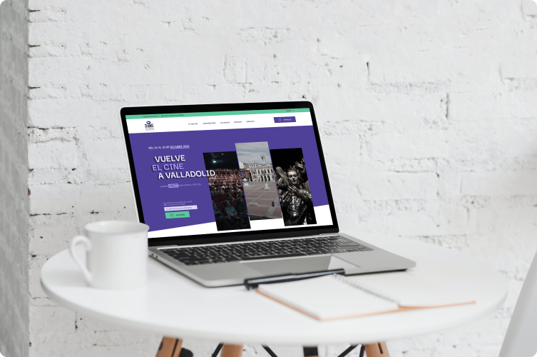 Imagen del proyecto Diseño web para festival de cine.